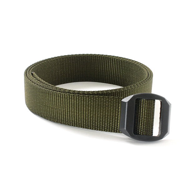 BISON（バイソン） ウェービングベルト 30mm 無地 ナイロンベルト