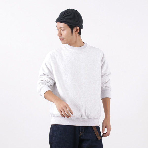 BLURHMS（ブラームス） ソソフトアンドハード　スウェットクルーネックプルオーバー